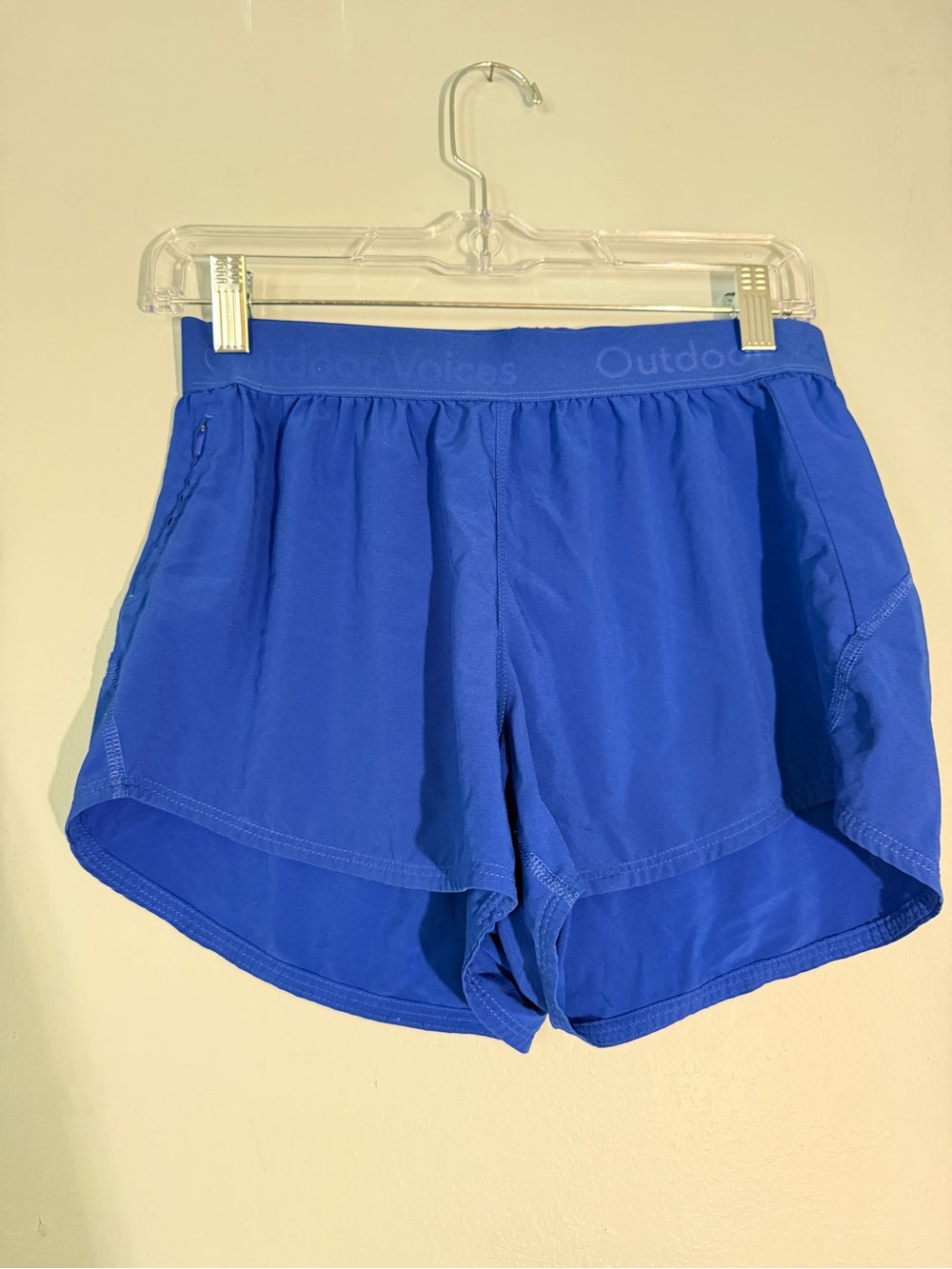 Outdoor Voices Cobalt Blue Women's Athletic Shorts